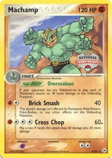 Machamp 9 101 National Championships (009/101) [PR]
