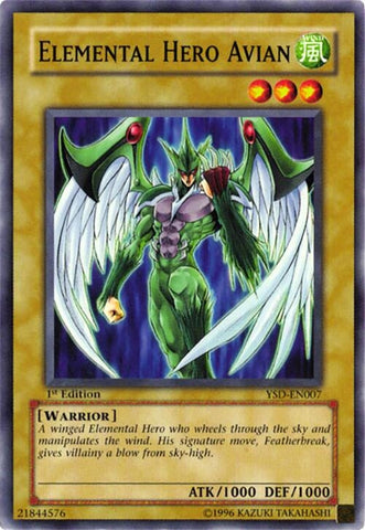 Elemental Hero Avian (YSD-EN007)