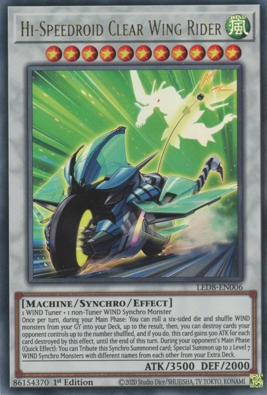 Hi Speedroid Clear Wing Rider (LED8-EN006) [LED8]