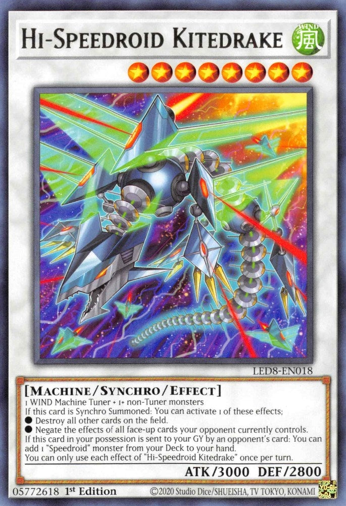 Hi Speedroid Kitedrake (LED8-EN018) [LED8]