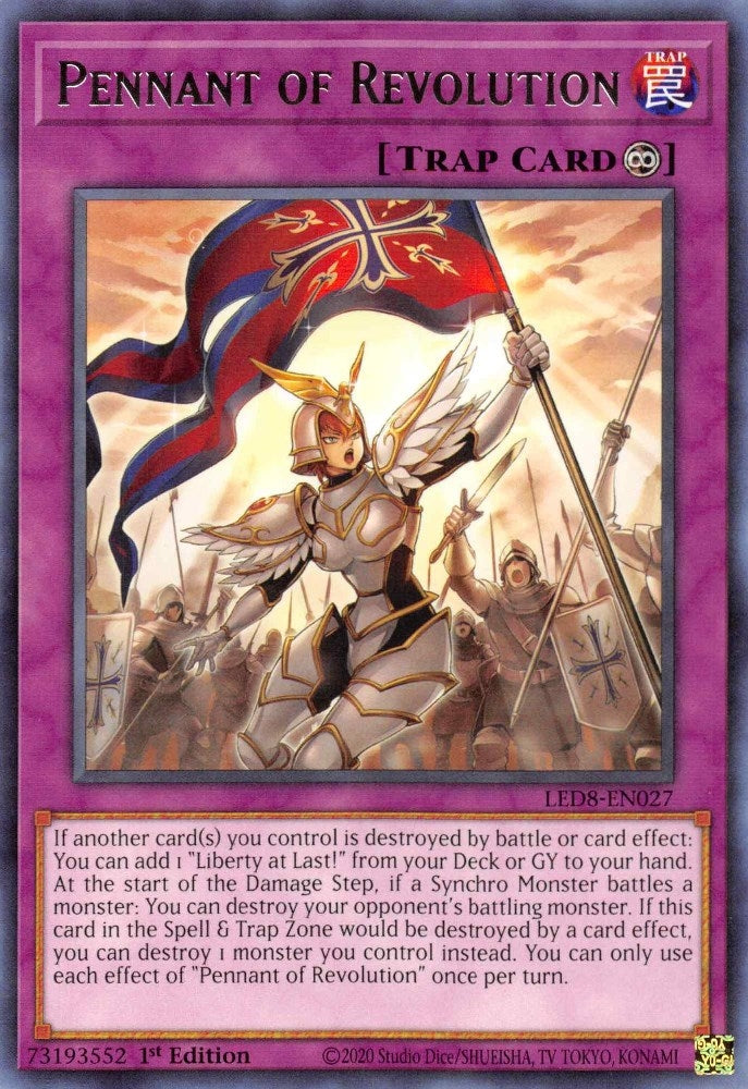 Pennant of Revolution (LED8-EN027) [LED8]