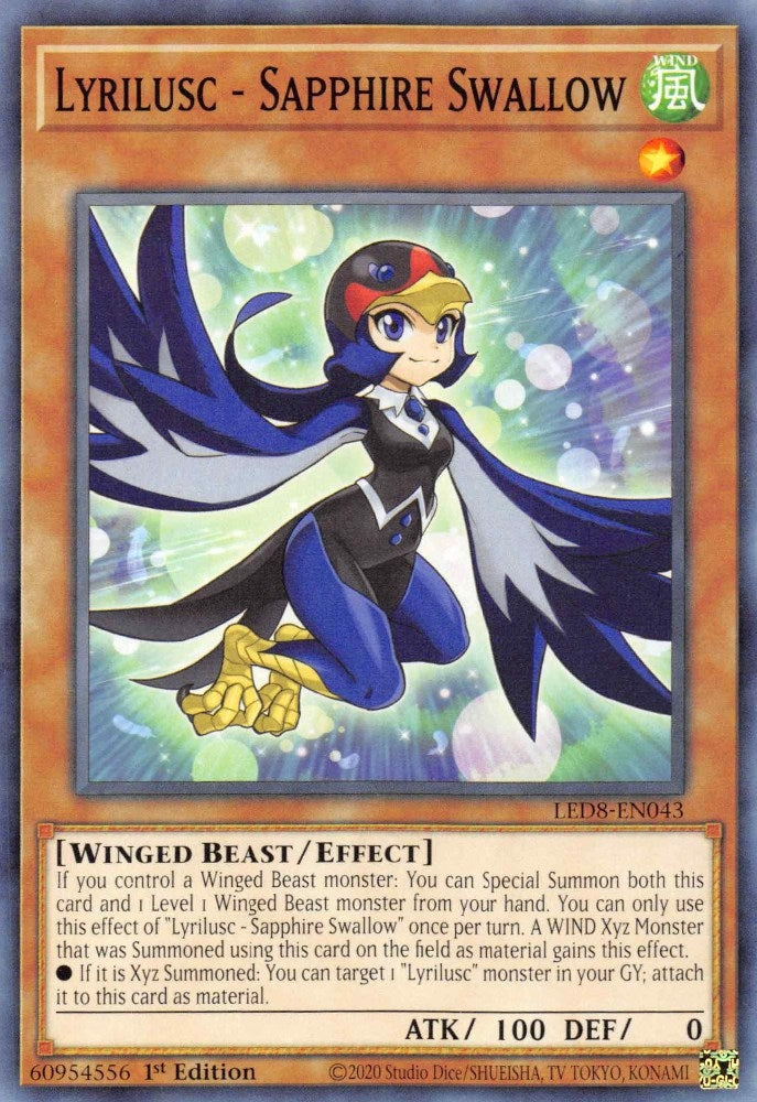 Lyrilusc Sapphire Swallow (LED8-EN043) [LED8]