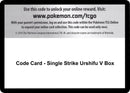 Code Card Single Strike Urshifu V Box [SWSH05]