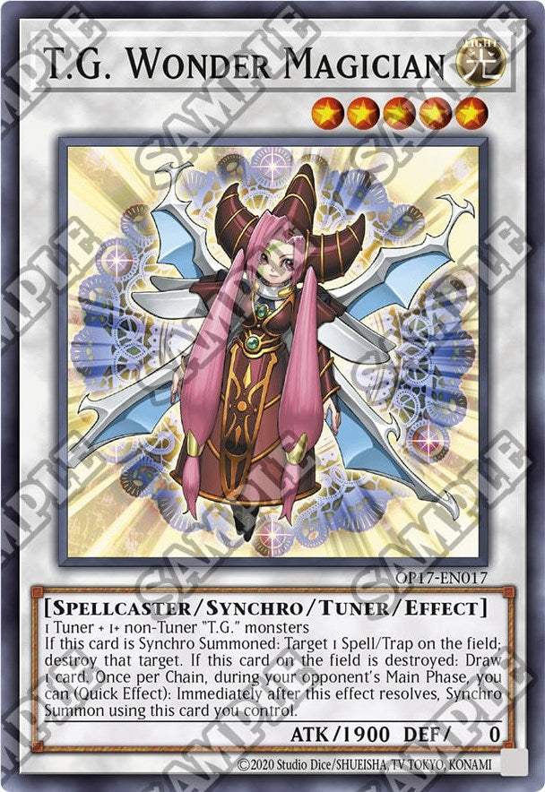 T.G. Wonder Magician [OP17-EN017] Common