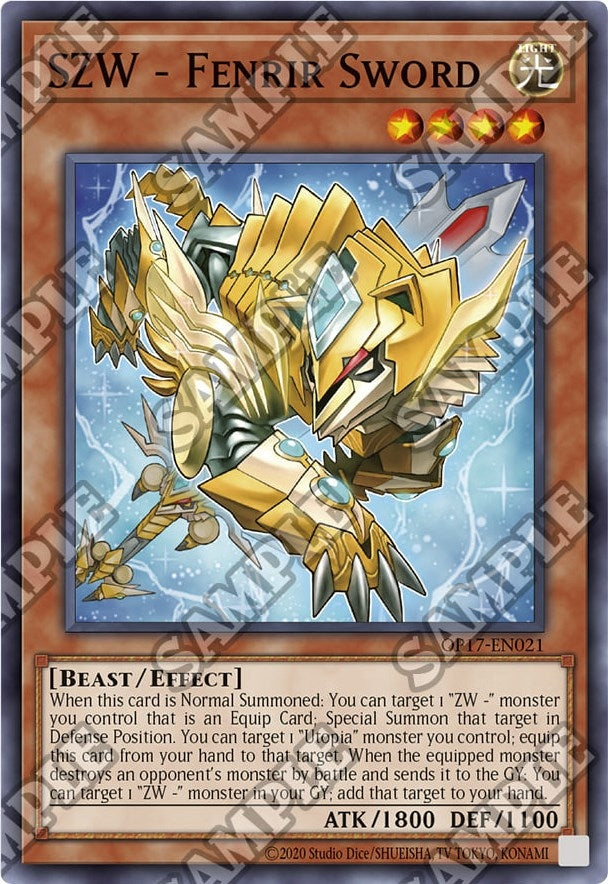 SZW Fenrir Sword (OP17-EN021) [OP17]