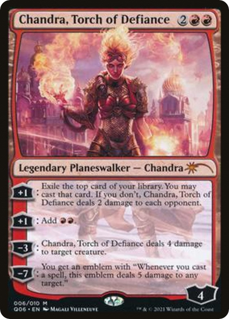 Chandra Torch of Defiance (6) [UMP]