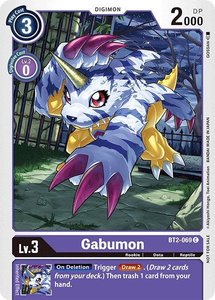 Image for Gabumon - BT2-069 (Official Tournament Pack Vol.3) [Release Special Booster]