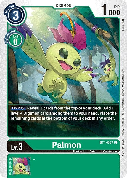 Image for Palmon (Official Tournament Pack Vol.3) [Release Special Booster]