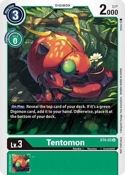 Image for Tentomon (Official Tournament Pack Vol.3) [Starter Deck 04: Giga Green]