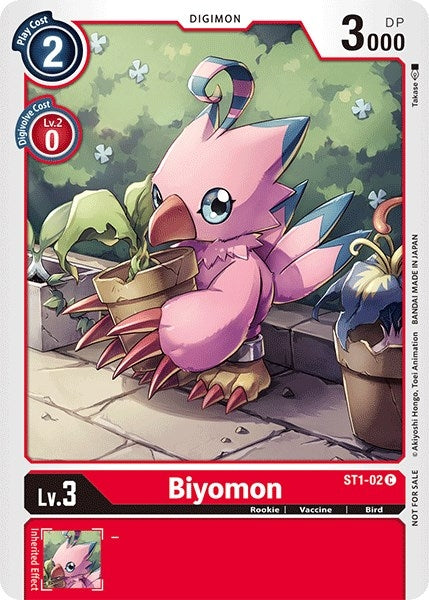 Image for Biyomon (Official Tournament Pack Vol.3) [Starter Deck 01: Gaia Red]