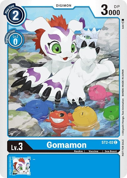 Image for Gomamon (Official Tournament Pack Vol.3) [Starter Deck 02: Cocytus Blue]