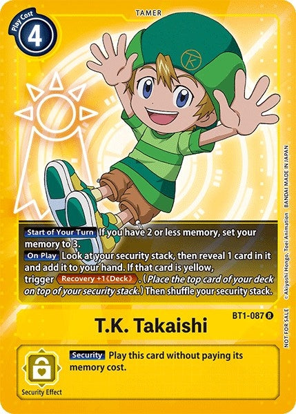 Image for T.K. Takaishi (Official Tournament Pack Vol.3) [Release Special Booster]