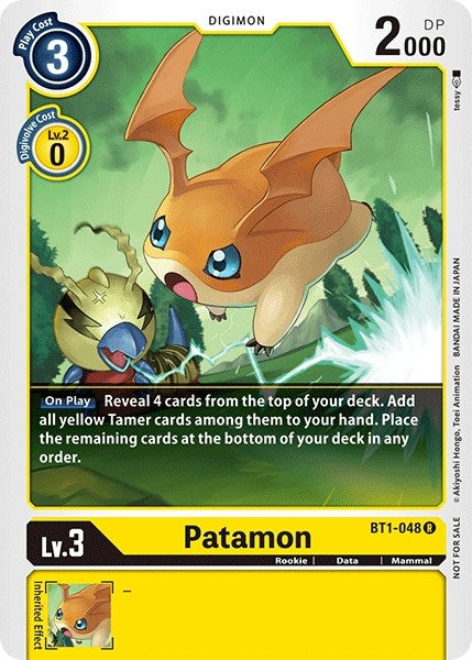 Image for Patamon (Official Tournament Pack Vol.3) [Release Special Booster]