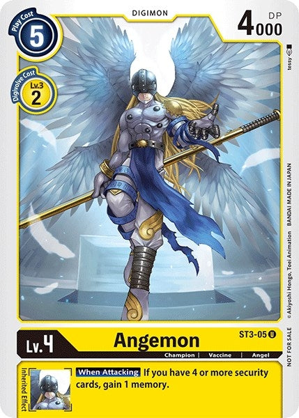 Image for Angemon (Official Tournament Pack Vol.3) [Starter Deck 03: Heaven's Yellow]