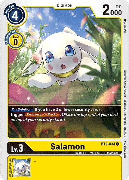 Image for Salamon - BT2-034 (Official Tournament Pack Vol.3) [Release Special Booster]