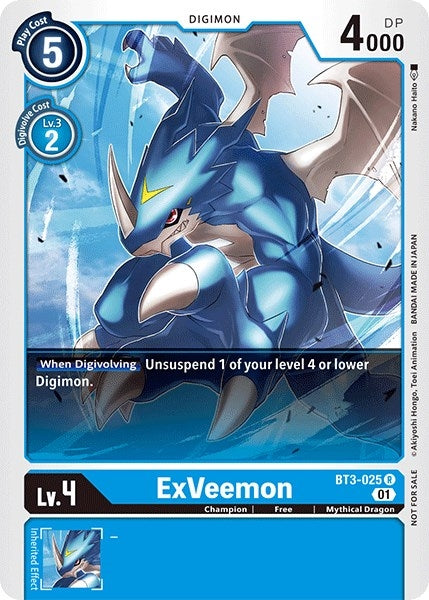 Image for ExVeemon (Winner Pack Double Diamond) [Release Special Booster]
