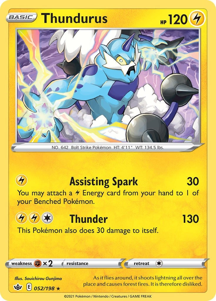 Thundurus 52 198 (052/198) [PR]