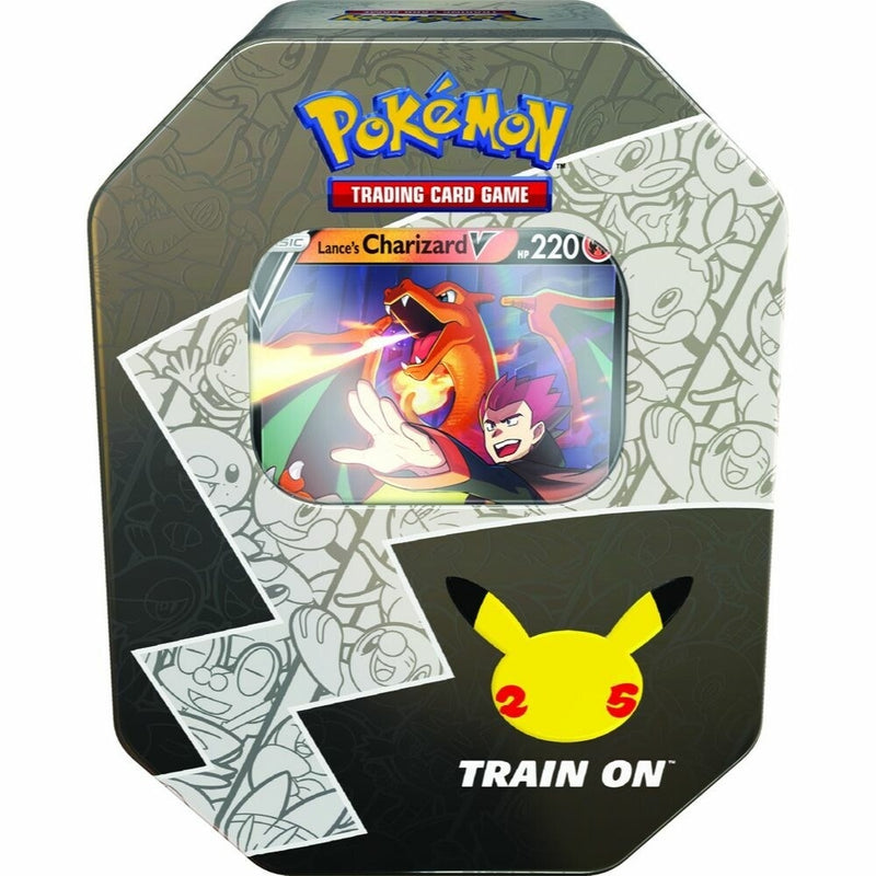 Pokemon Celebrations International Tin Lances Charizard V [CLB]