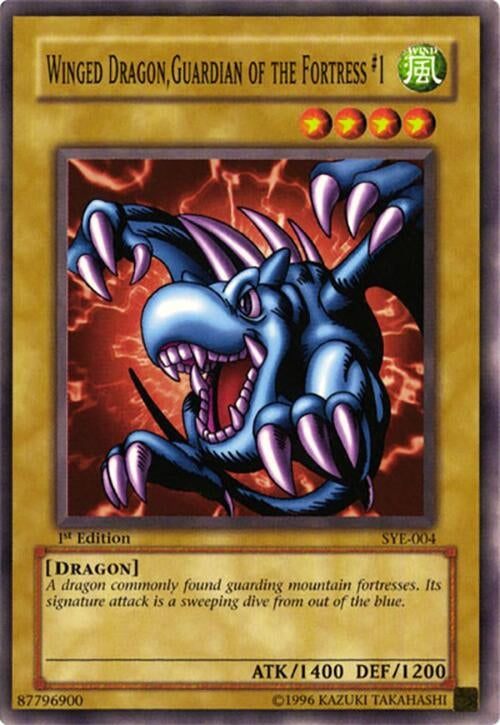 Winged Dragon Guardian of the Fortress 1 (SYE-004)