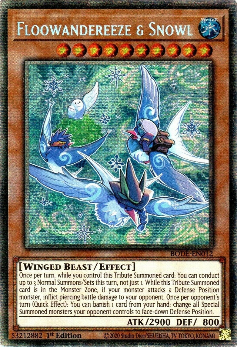 Floowandereeze and Snowl Starlight Rare (BODE-EN012) [BODE]