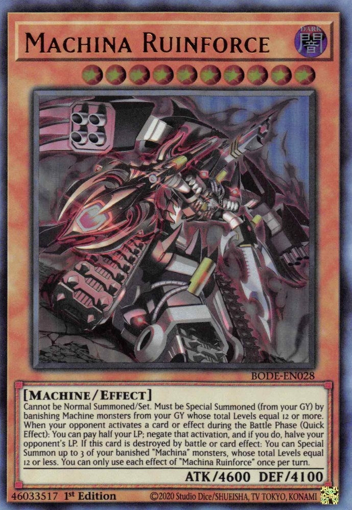 Machina Ruinforce (BODE-EN028) [BODE]