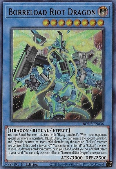 Borreload Riot Dragon [BODE-EN036] Ultra Rare