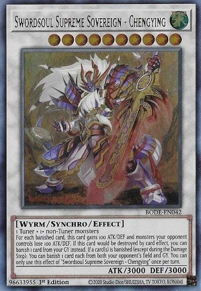 Swordsoul Supreme Sovereign Chengying (BODE-EN042) [BODE]