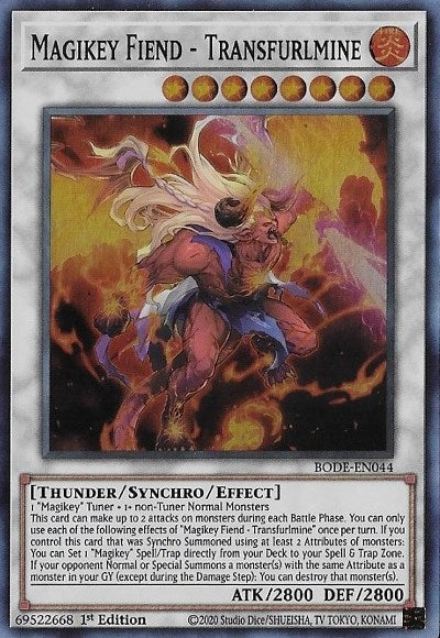 Magikey Fiend Transfurlmine (BODE-EN044) [BODE]