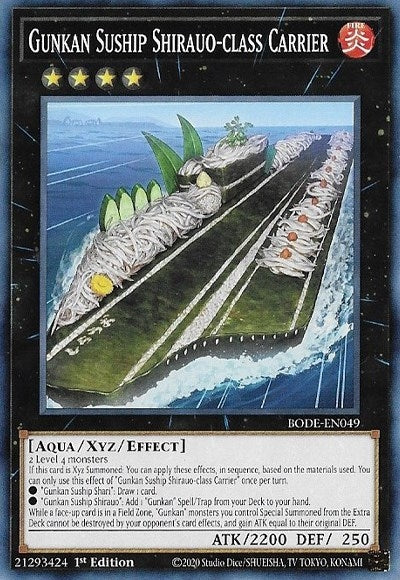 Gunkan Suship Shirauo class Carrier (BODE-EN049) [BODE]