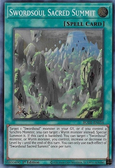 Swordsoul Sacred Summit (BODE-EN054) [BODE]
