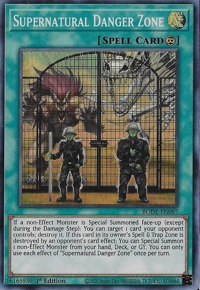 Supernatural Danger Zone (BODE-EN067) [BODE]