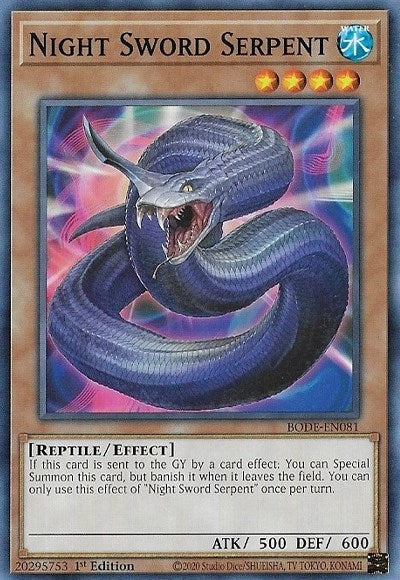 Night Sword Serpent (BODE-EN081) [BODE]