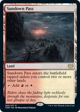 Sundown Pass [Innistrad: Crimson Vow]