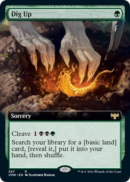 Dig Up Extended Art (387) [VOW]