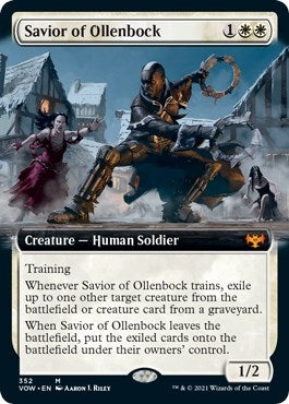 Savior of Ollenbock Extended Art (352) [VOW]