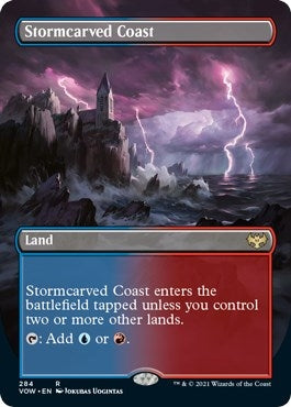 Stormcarved Coast Borderless (284) [VOW]