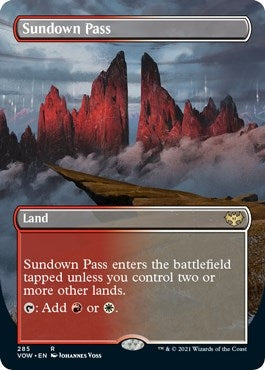 Sundown Pass Borderless (285) [VOW]