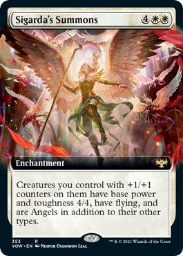Sigardas Summons Extended Art (353) [VOW]
