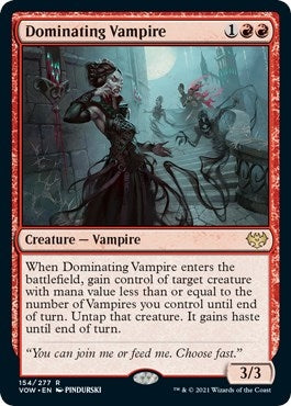 Dominating Vampire [Innistrad: Crimson Vow]