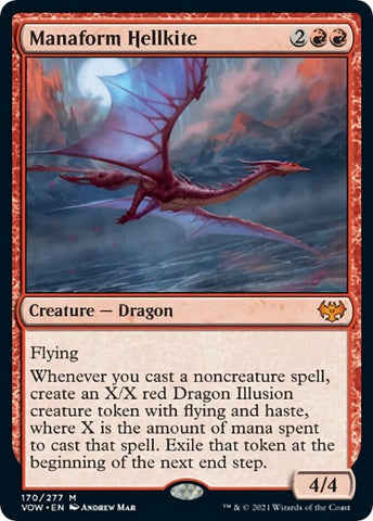 Manaform Hellkite (170) [VOW]