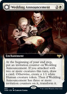 Wedding Announcement Extended Art (355) [VOW]