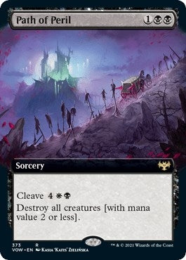 Path of Peril Extended Art (373) [VOW]