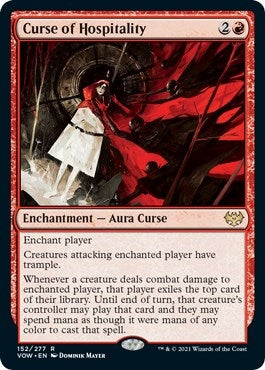 Curse of Hospitality [Innistrad: Crimson Vow]