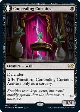Concealing Curtains // Revealing Eye [Innistrad: Crimson Vow]