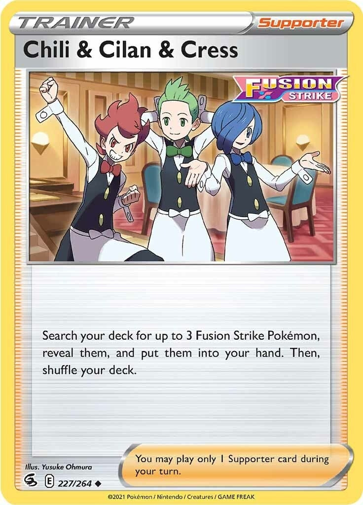 Chili and Cilan and Cress (227/264) [SWSH08]