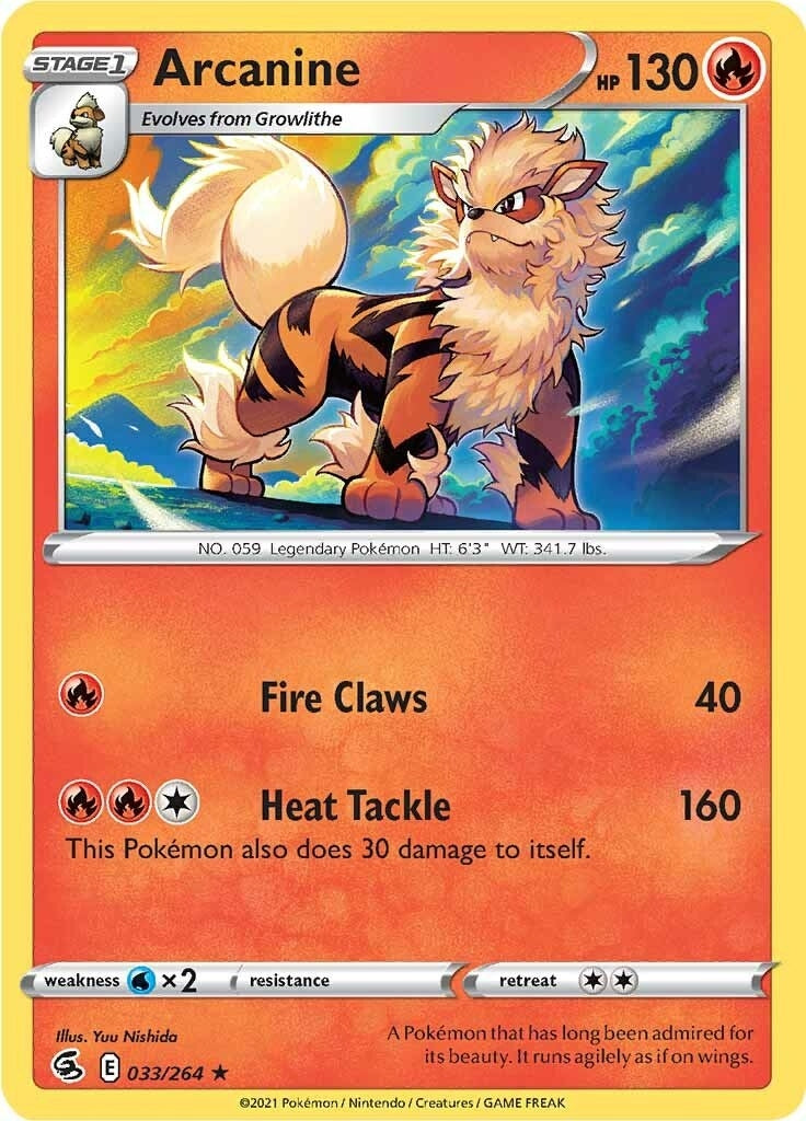 Arcanine (033/264) [SWSH08]