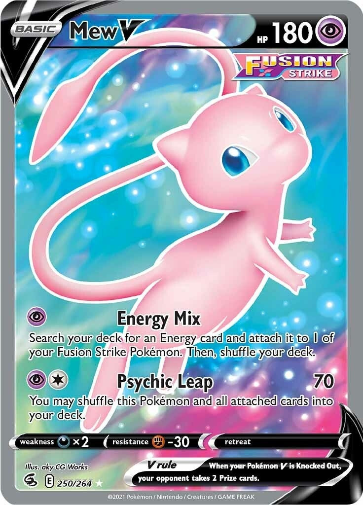 Mew V Full Art (250/264) [SWSH08]