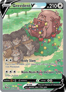 Greedent V (Alternate Full Art) (257/264) (SWSH08: Fusion Strike)