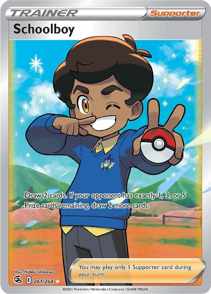 Schoolboy Full Art (261/264) [SWSH08]
