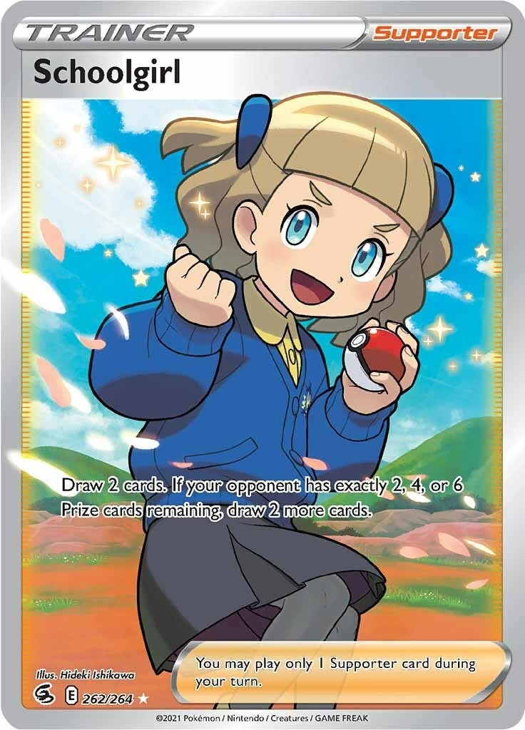 Schoolgirl Full Art (262/264) [SWSH08]